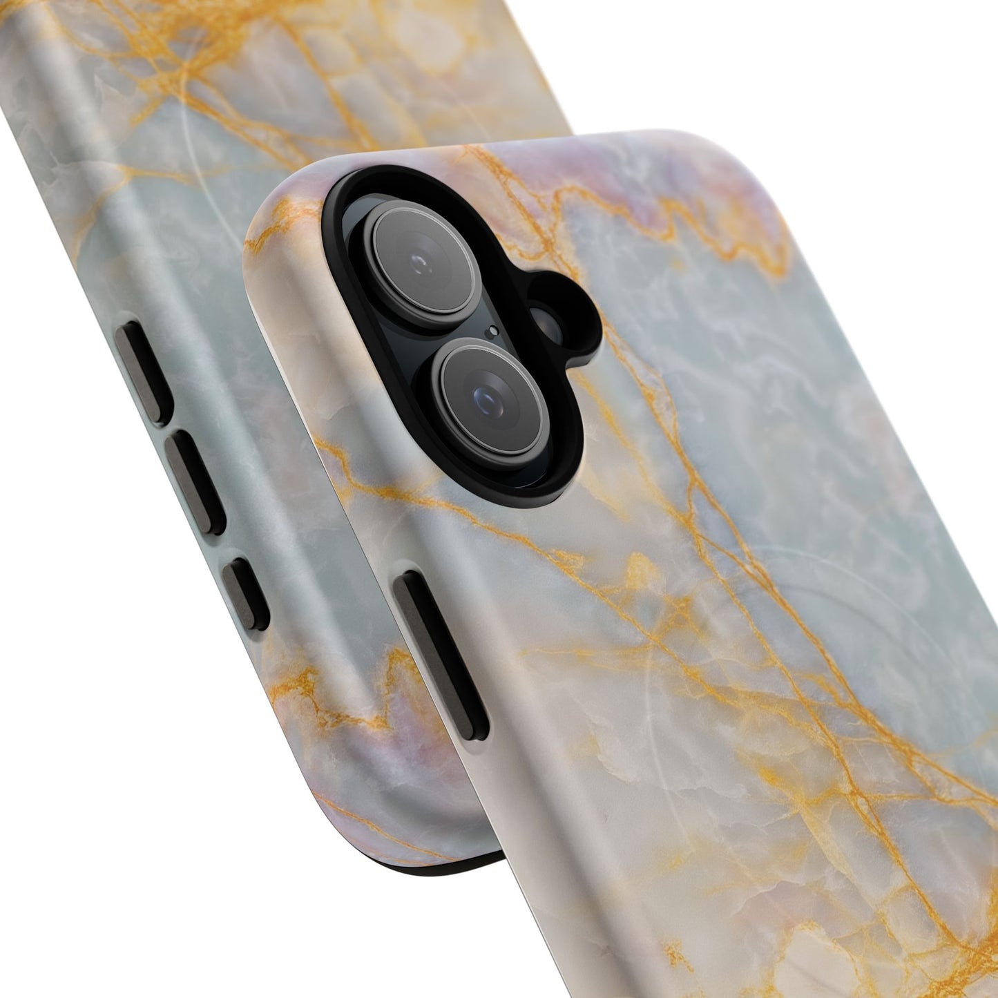 Marble Gold Vein iPhone Case (MagSafe Compatible)