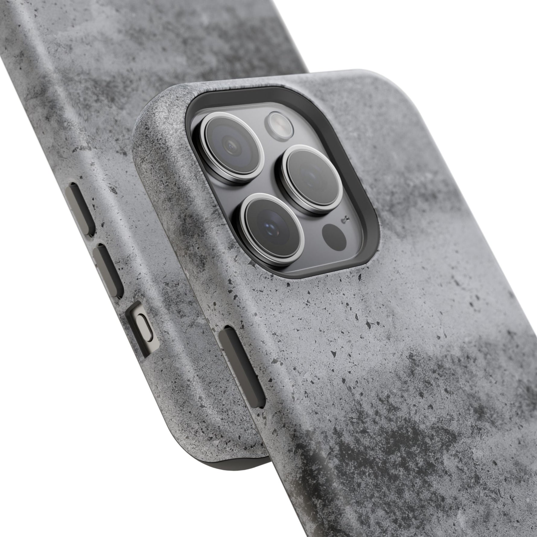 Concrete Pattern iPhone Case with Magsafe Compatibility