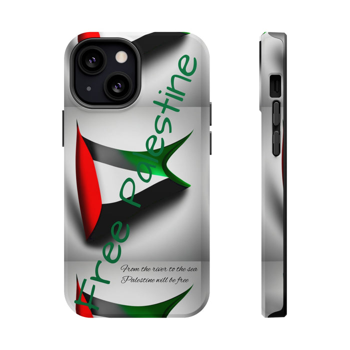 MagSafe Tough Case: Palestinian Flag & 'From the River to the Sea, Palestine Will Be Free