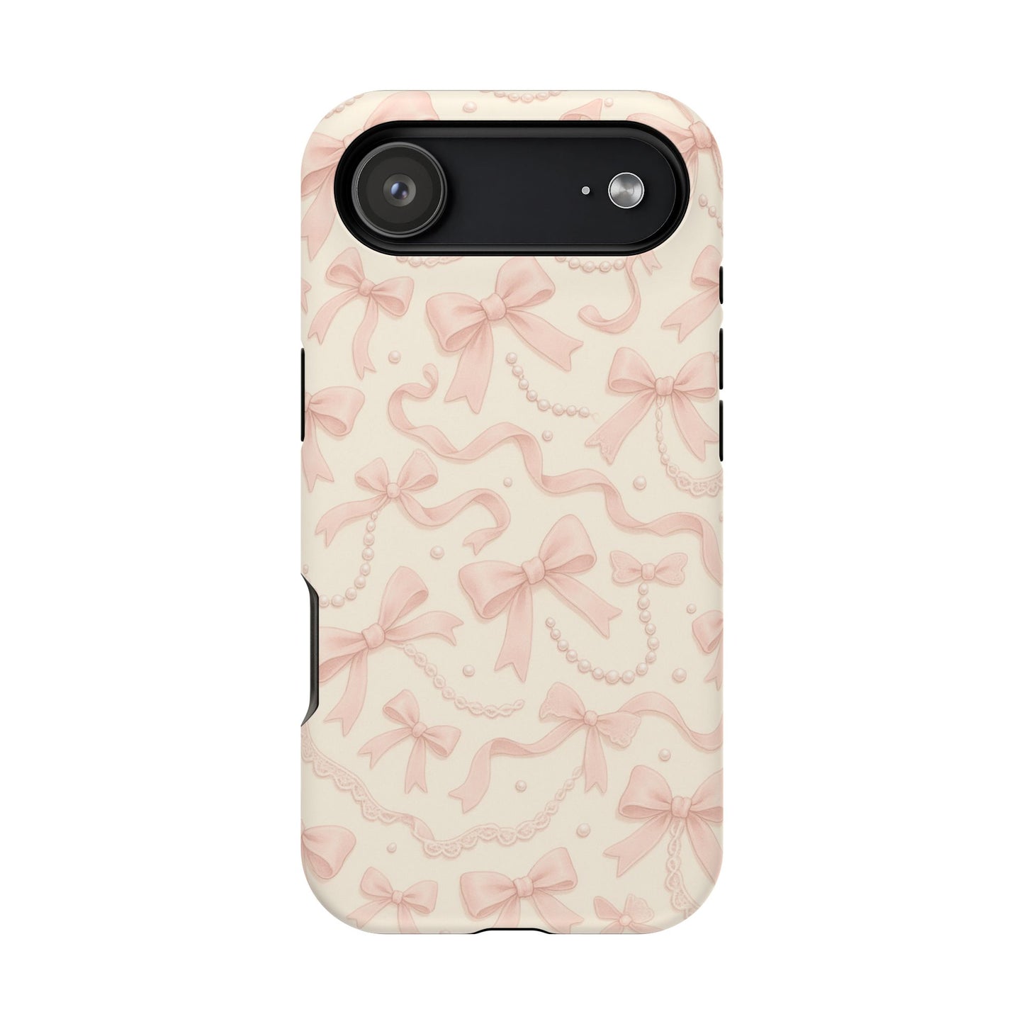 Coquette Bows Pattern iPhone Case | MagSafe