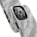 Silver Mist Marble iPhone Case with MagSafe  Shamo's