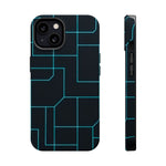 Neon Grid Magnetic Impact-Resistant iPhone Case | MagSafe compatible  Shamo's iPhone 13 / Matte