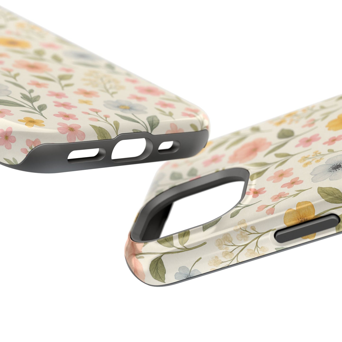 Floral Garden Impact iPhone Case with MagSafe compatibility  Shamo's