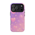 Galactic Hearts iPhone Case with MagSafe - Shamo's