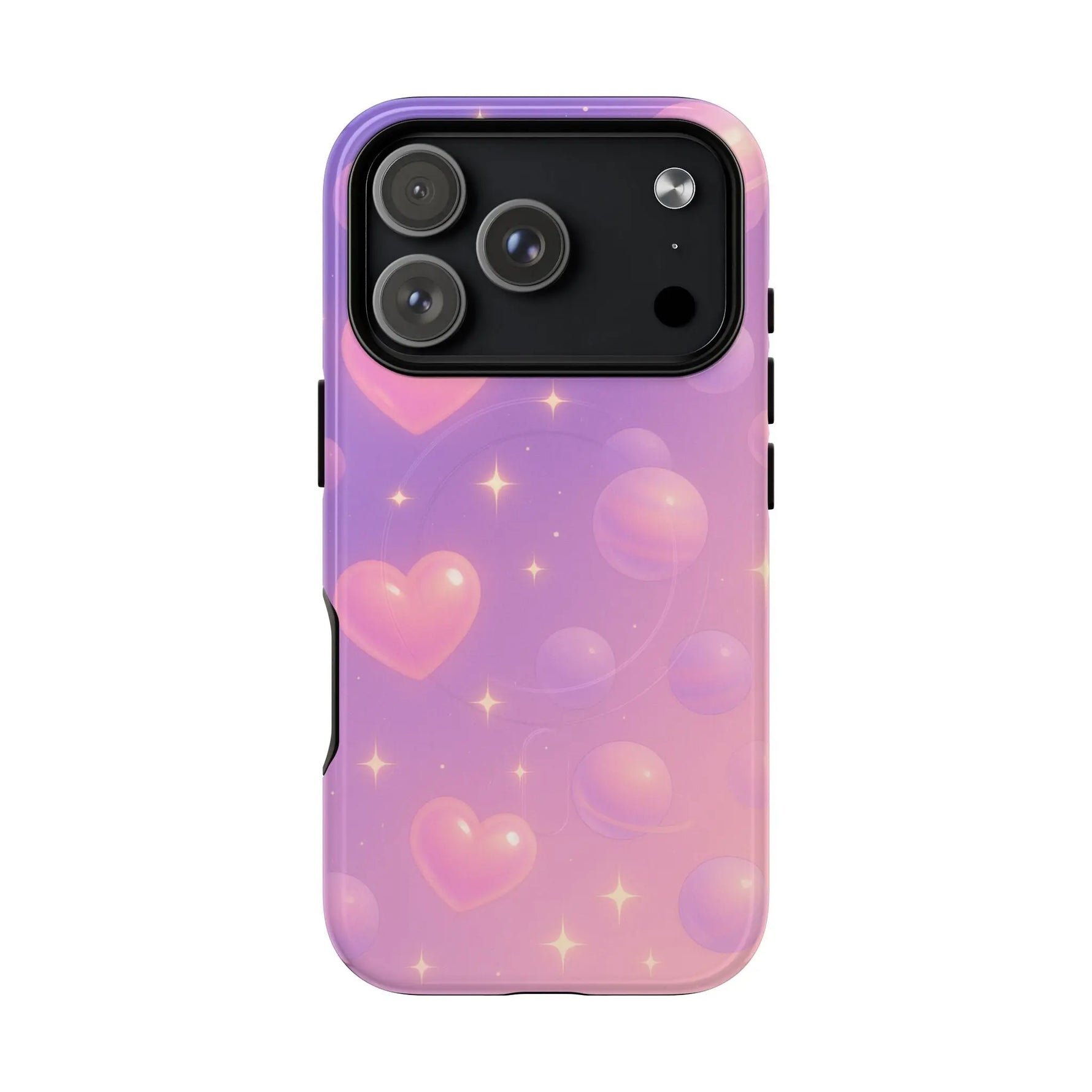 Galactic Hearts iPhone Case with MagSafe - Shamo's