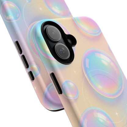 Holographic Bubble iPhone Case - with MagSafe