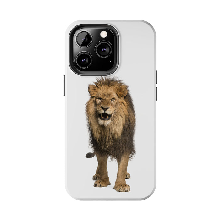 Tough Phone Cases with Lion roaring