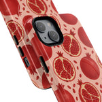 Pomegranate Fruit Tough iPhone Case | MagSafe Compatible - Shamo's