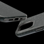 Dark Carbon Fiber Texture Magnetic Impact-Resistant iPhone Case | MagSafe compatible  Shamo's