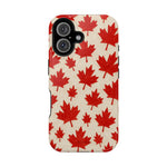 Canadian Flag Magnetic Impact-Resistant Phone Case