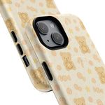 Cute Beige Teddy Bear iPhone Case with MagSafe  Shamo's