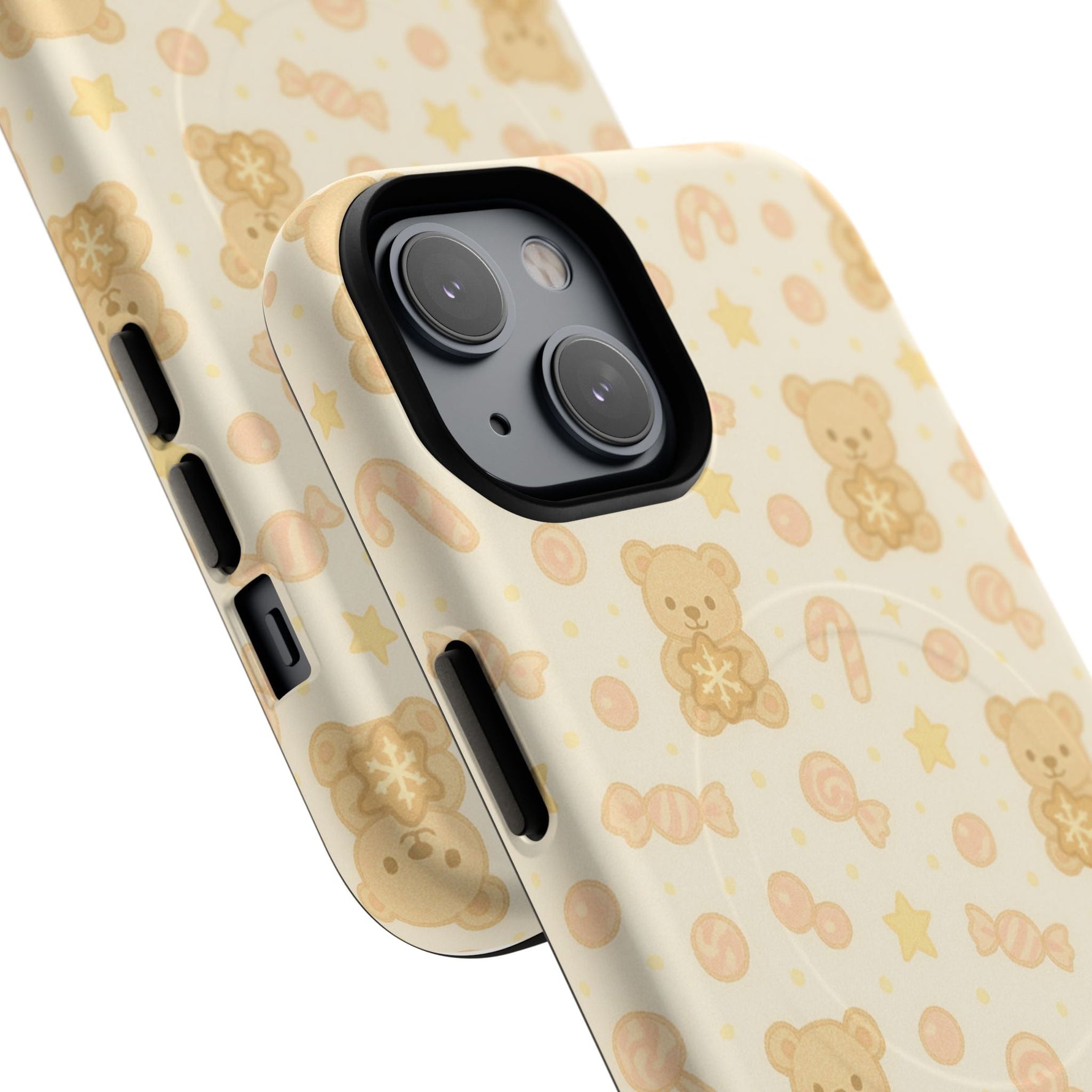 Cute Beige Teddy Bear iPhone Case with MagSafe  Shamo's