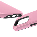 Cotton Candy Pastel Pink Impact-Resistant Phone Case | Slim Protective MagSafe-Compatible Cover