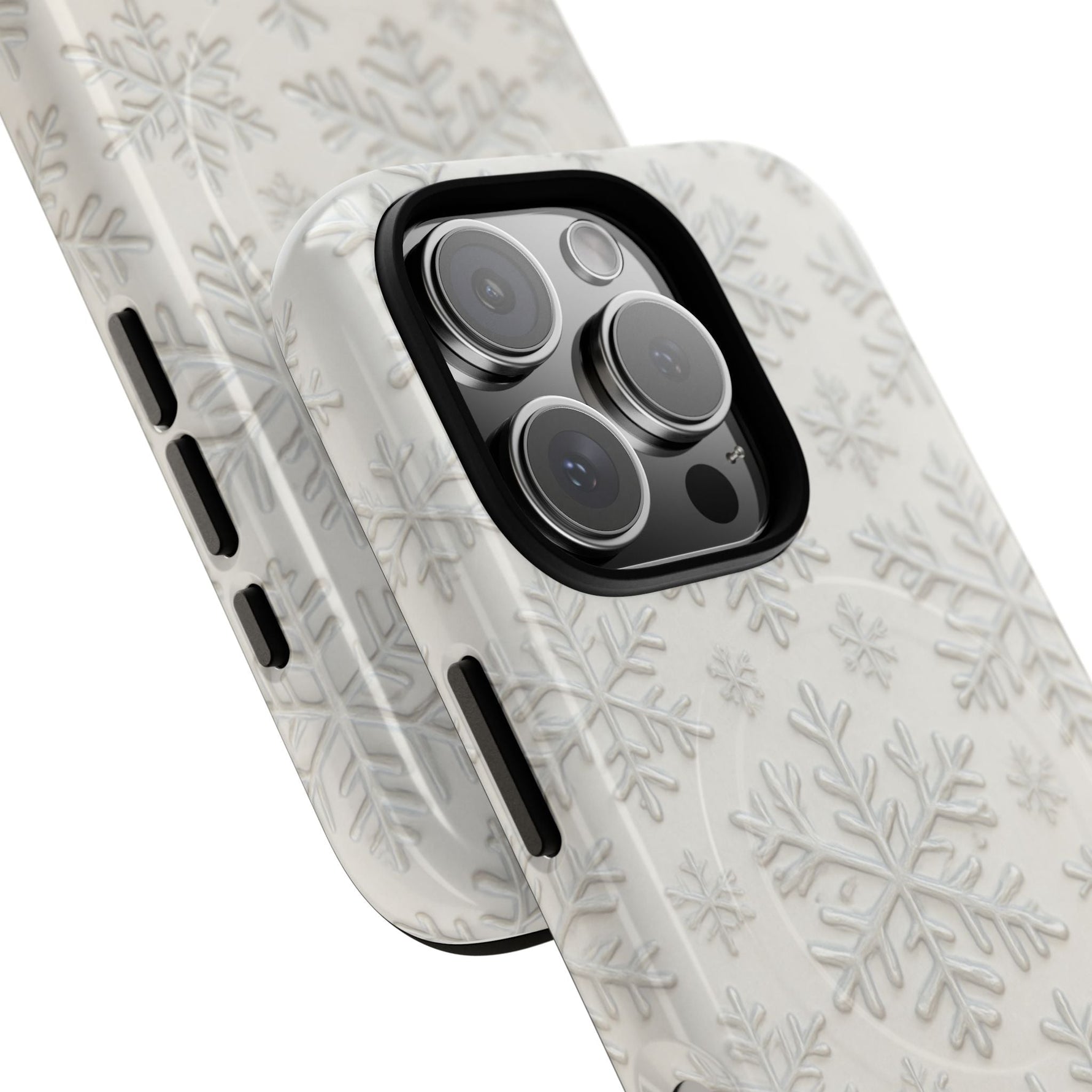 Snowflake Texture iPhone Case compatible with MagSafe  Shamo's
