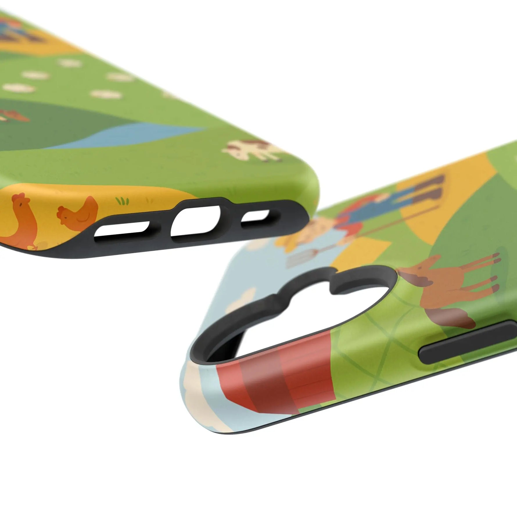 Farm-Themed Impact-Resistant MagSafe Phone Case - Shamo's