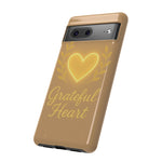 Grateful Heart iPhone Case — Warm Neon Heart  Shamo's