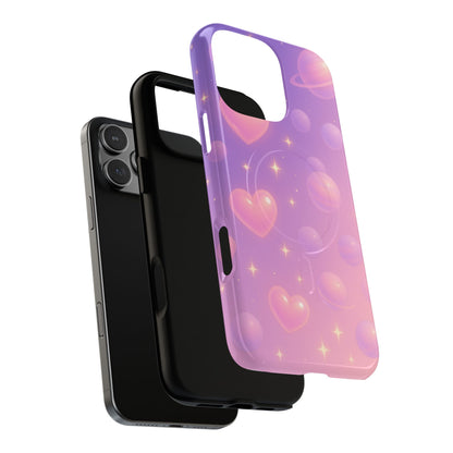 Galactic Hearts iPhone Case with MagSafe