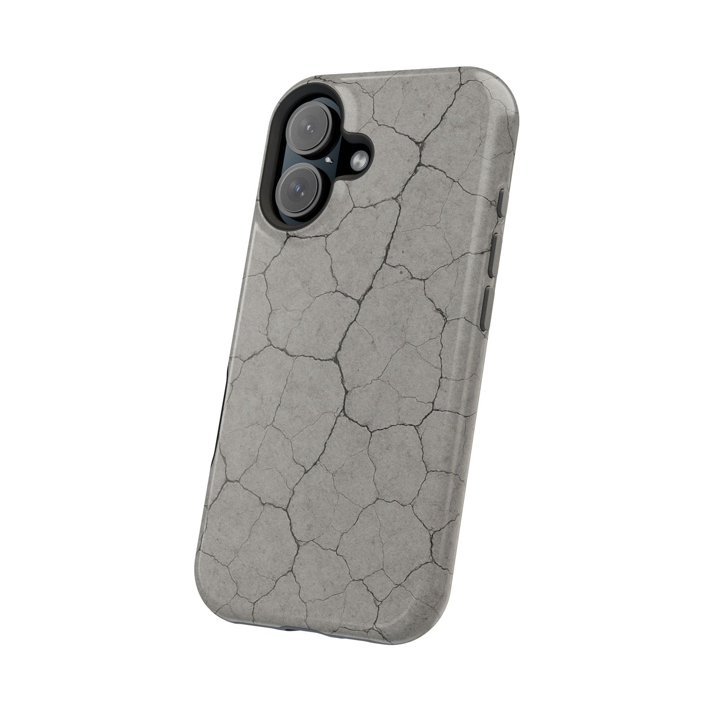 Cracked Concrete Texture iPhone Case with MagSafe compatibility  Shamo's