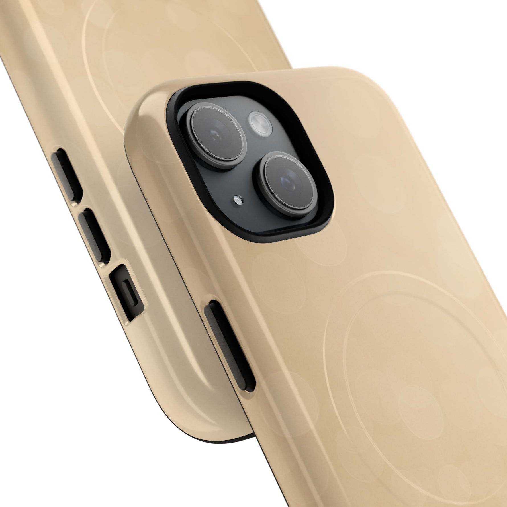 Gold Glitter Holiday iPhone Case — MagSafe-Compatible Design - Shamo's