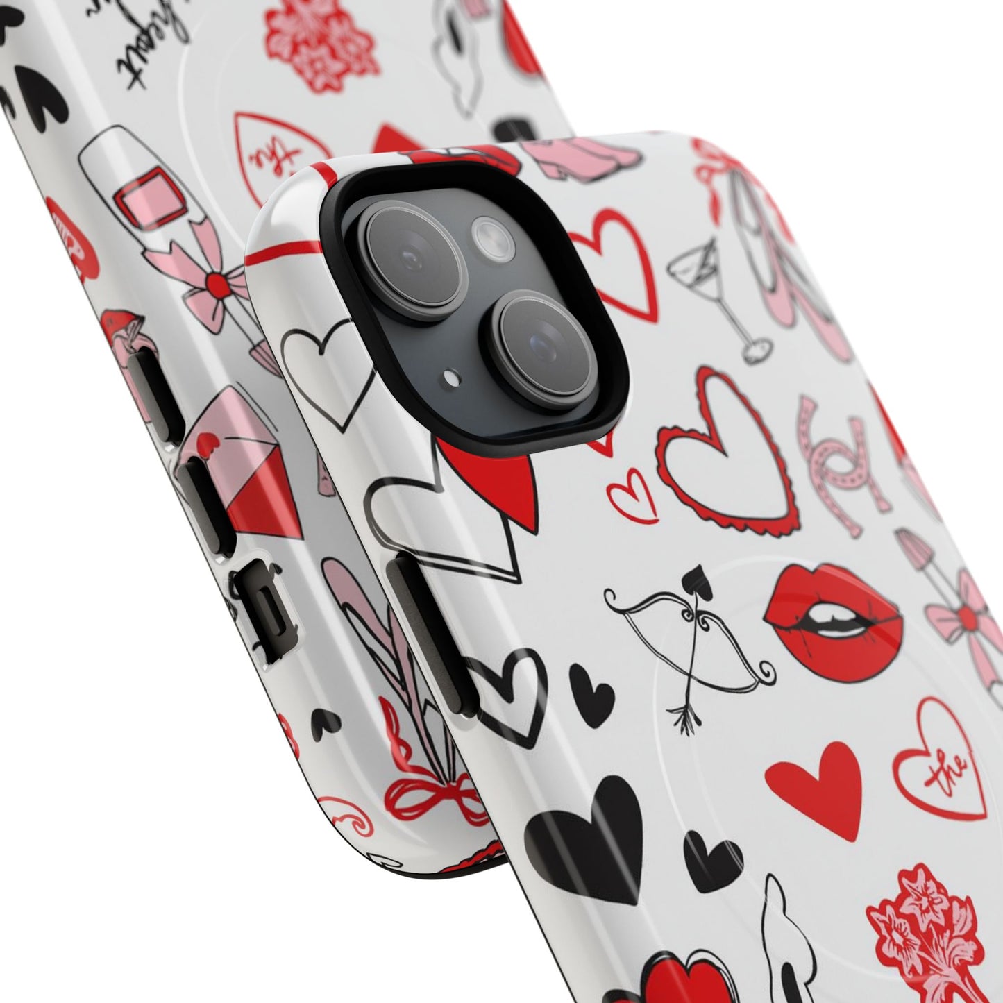 Love Doodle Tough iPhone Case (MagSafe compatible)