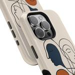 "Connected Lines" Minimalist iPhone Case — MagSafe, Magnetic Impact-Resistant  Shamo's