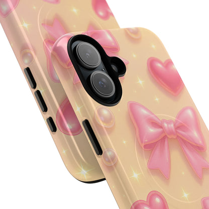Coquette Sparkle iPhone Case with MagSafe