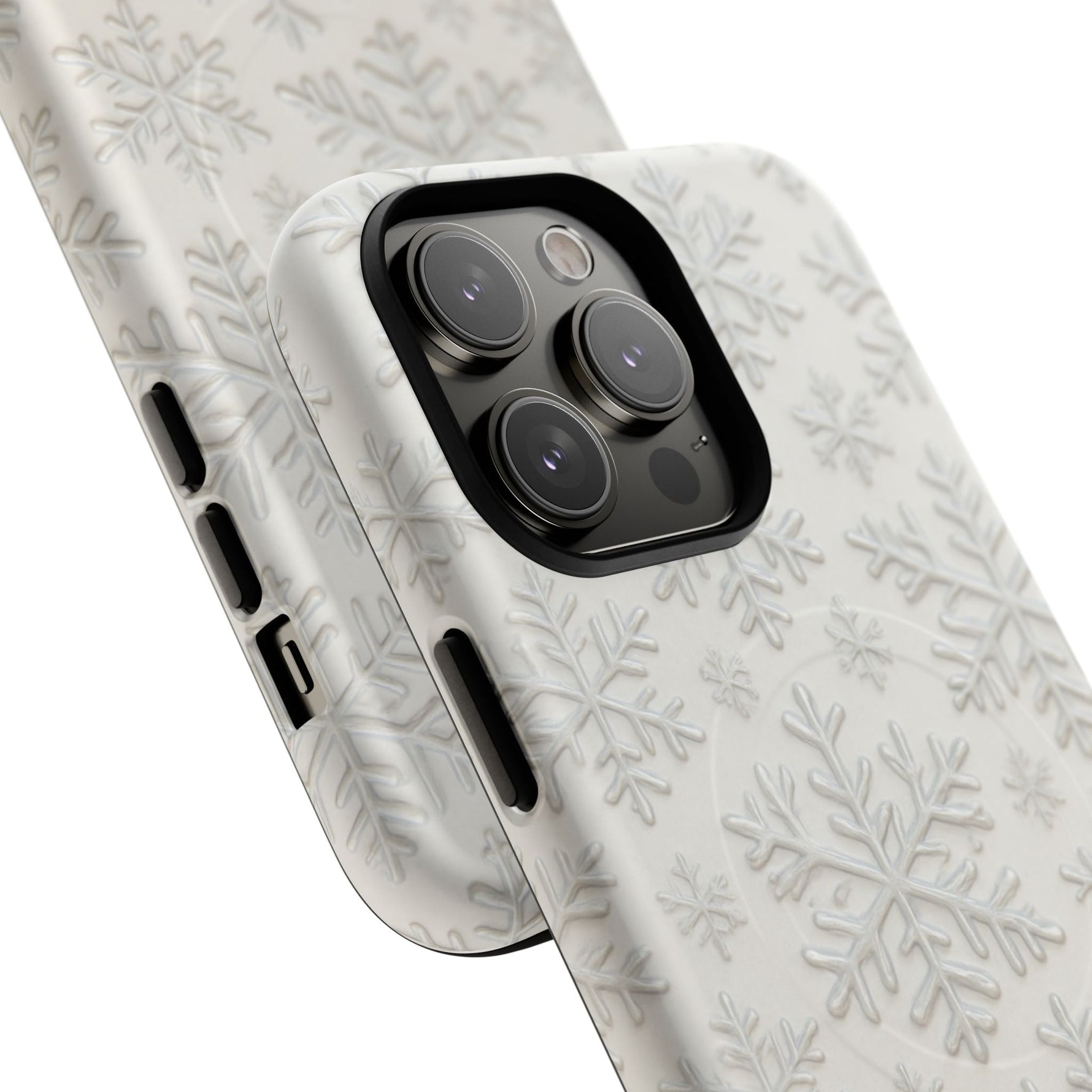 Snowflake Texture iPhone Case compatible with MagSafe  Shamo's