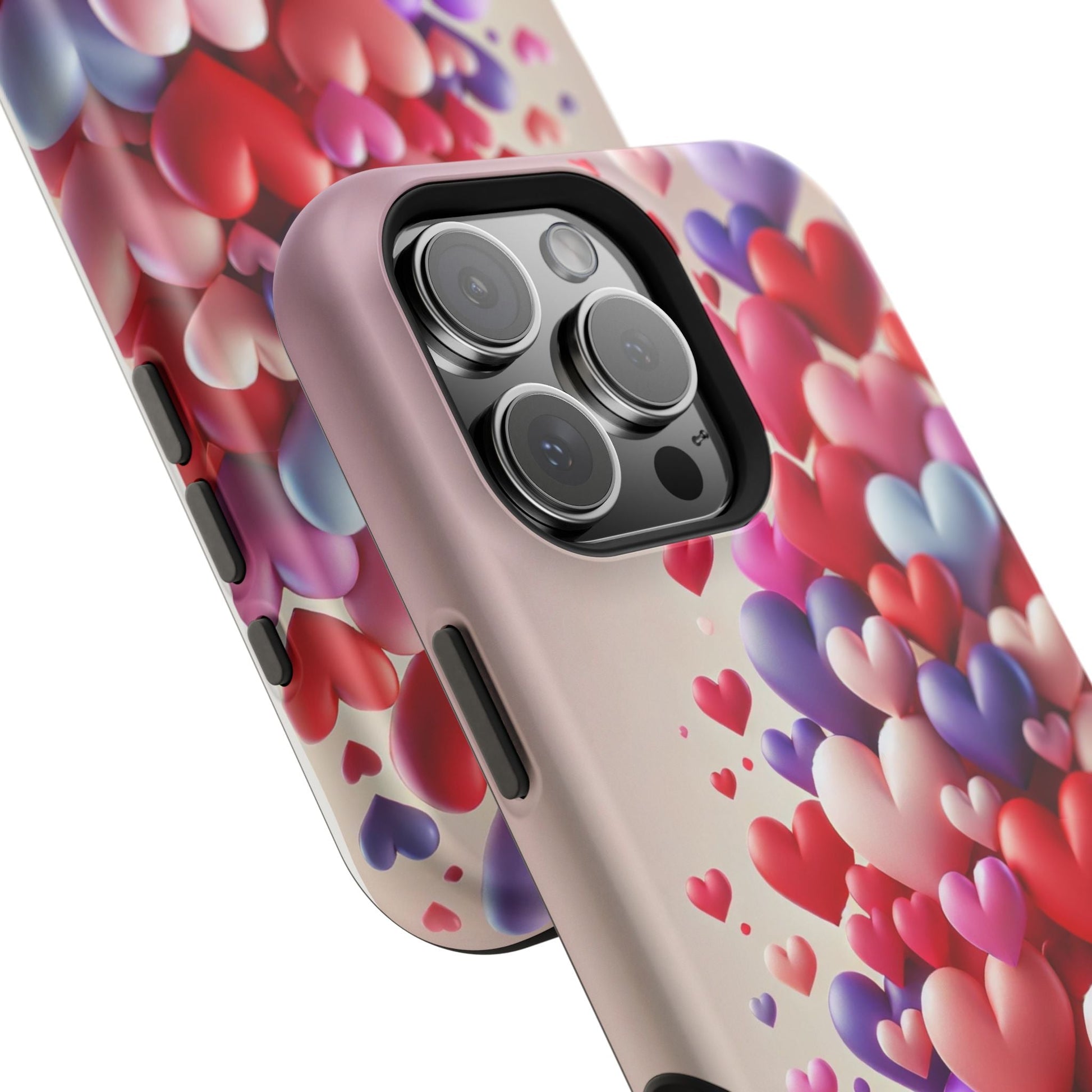 Love Hearts MagSafe iPhone Case — Magnetic, Impact-Resistant  Shamo's