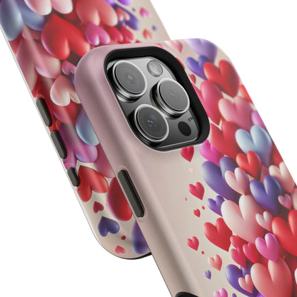 Love Hearts MagSafe iPhone Case — Magnetic, Impact-Resistant  Shamo's