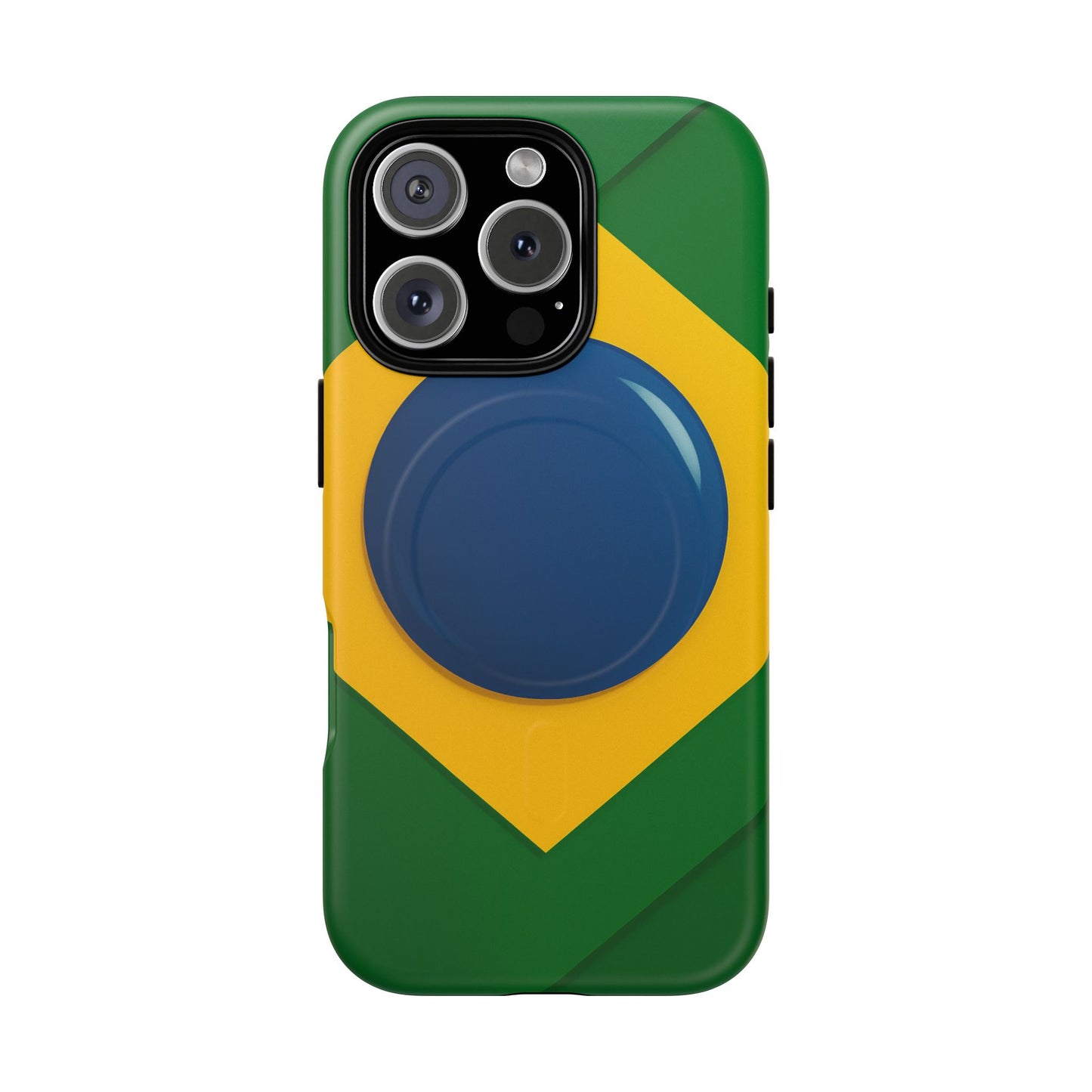 Brazil Flag iPhone Case | MagSafe