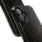 Black Geometric Design iPhone Case | MagSafe  Shamo's