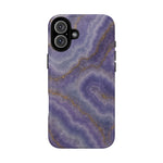 Purple Agate Marble iPhone Case with MagSafe - Shamo's
