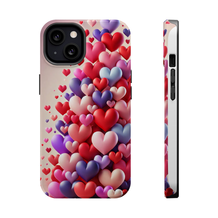 Shamo's Phone Case | MagSafe Compatible | Love Hearts Theme for iPhone 17 and more