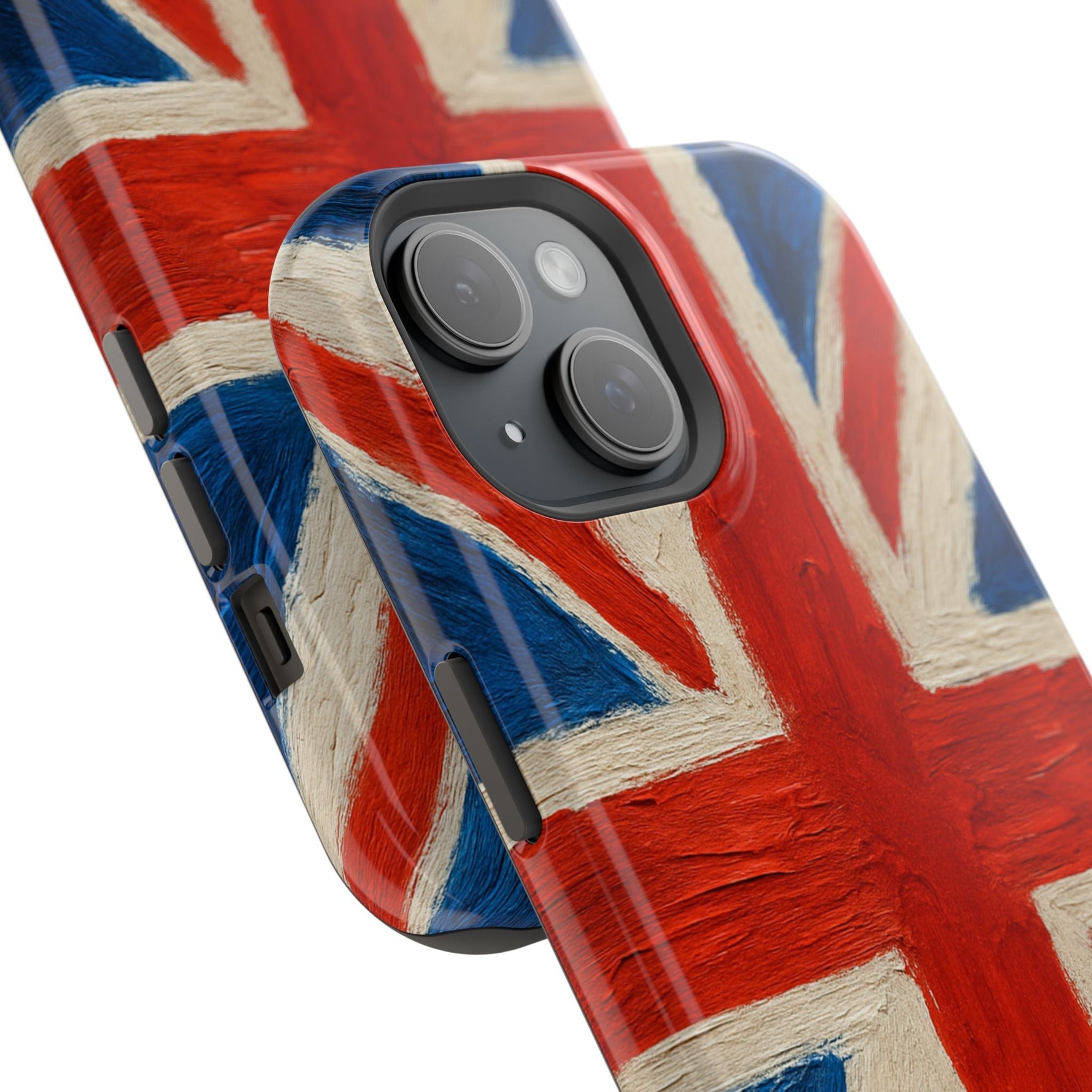 MagSafe Tough iPhone Case — UK Flag Magnetic Impact-Resistant Design  Shamo's