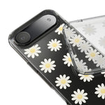 Clear Daisy Floral Phone Case, Impact-Resistant, Anti-Yellowing, Camera & Screen Protection - iPhone 17 / Without gift packaging - Shamo's