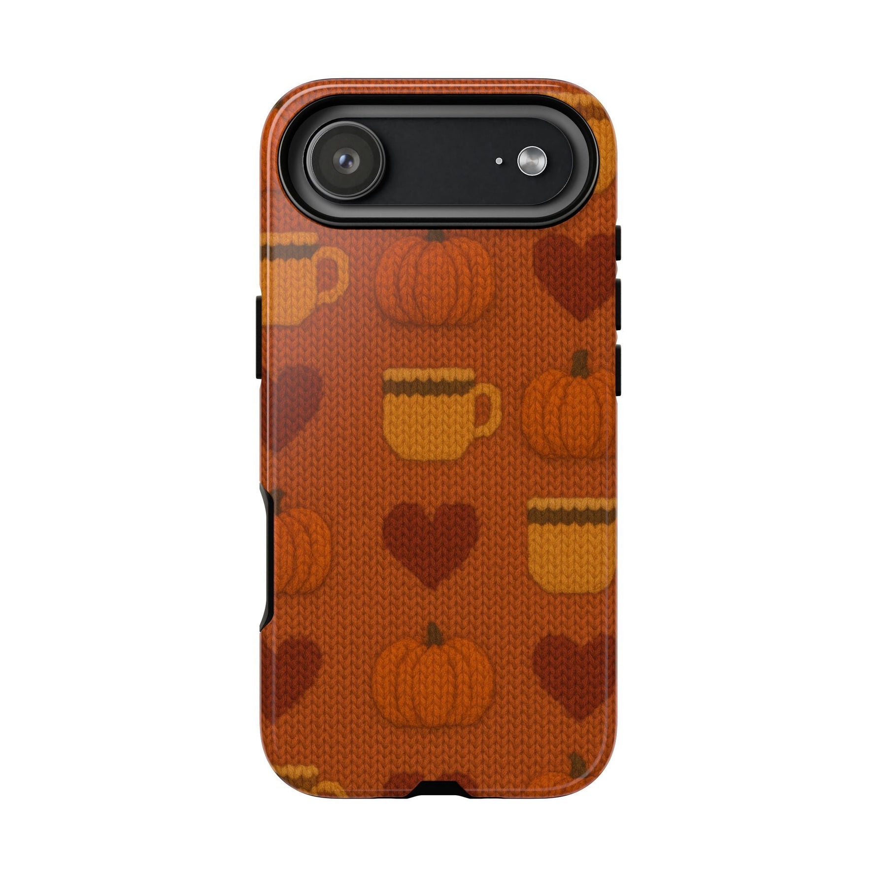 Fall Pumpkin & Coffee iPhone Case  Shamo's iPhone 17 Air / Glossy