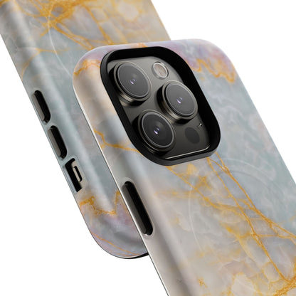 Marble Gold Vein iPhone Case (MagSafe Compatible)