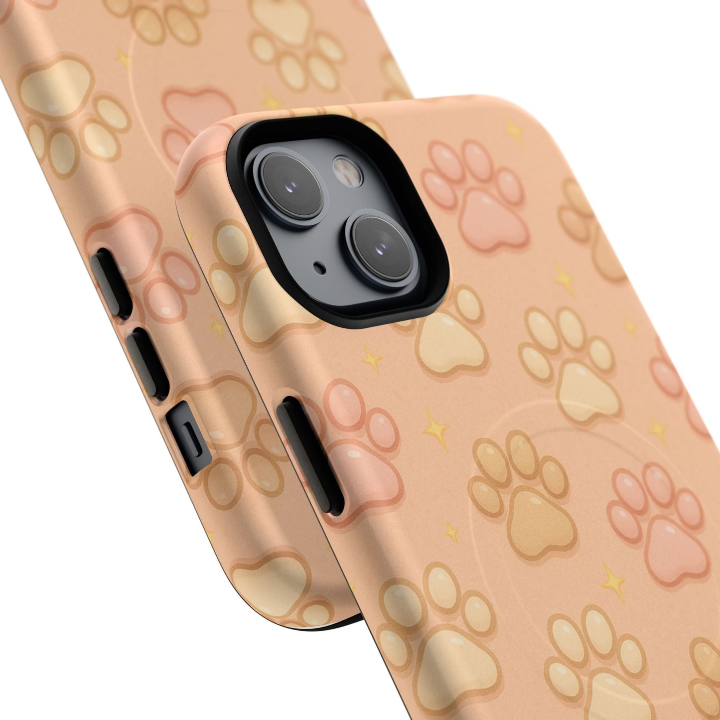 Pawfect Pattern Tough iPhone Case compatible with MagSafe