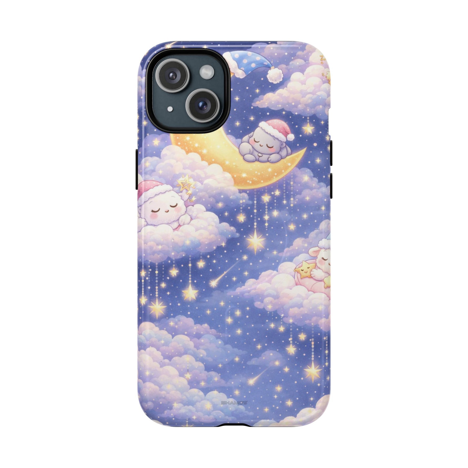 Planet of Dreams iPhone Case with MagSafe - iPhone 15 Plus / Glossy - Shamo's