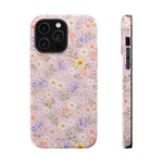 Pastel Floral MagSafe Compatible Magnetic Impact Phone Case