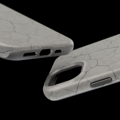Cracked Concrete Texture iPhone Case with MagSafe compatibility  Shamo's