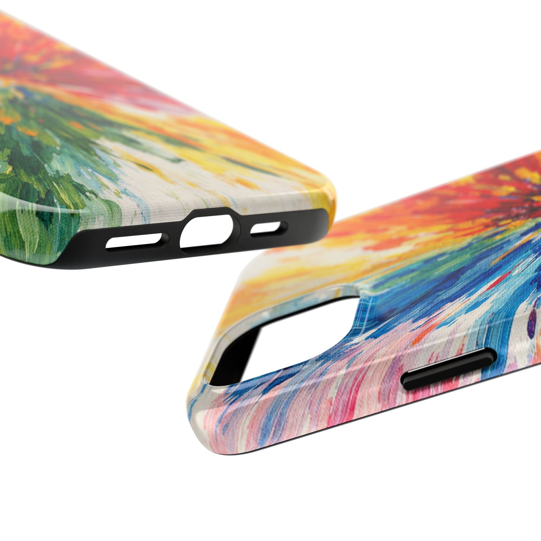Vibrant Abstract Paint Explosion Impact Phone Case  Shamo's