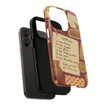 Holiday Receipt Stamps iPhone Case with MagSafe Compatibility  Shamo's