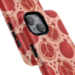 Pomegranate Fruit Tough iPhone Case | MagSafe Compatible - Shamo's