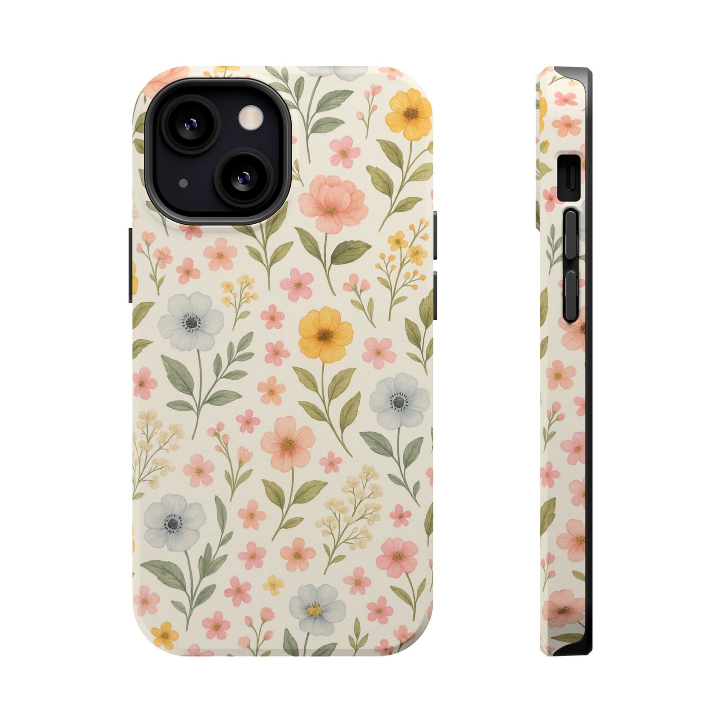 Floral Garden Impact iPhone Case with MagSafe compatibility  Shamo's iPhone 13 Mini / Matte