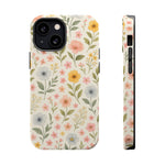 Floral Garden Impact iPhone Case with MagSafe compatibility  Shamo's iPhone 13 Mini / Matte