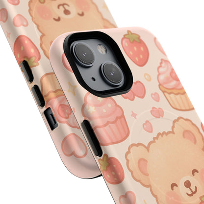 Sweet Bakery Bear iPhone Case with MagSafe