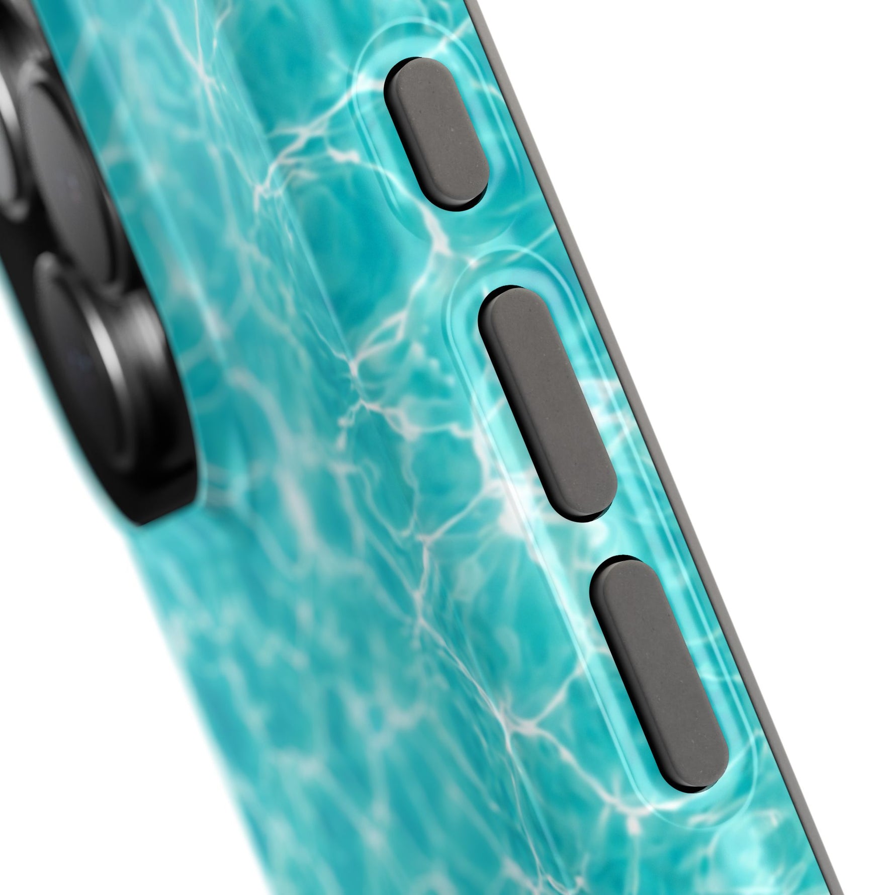 Turquoise Tide Crystal Clear Water MagSafe Phone Case – Tropical Aqua Ocean Ripple Protective Cover