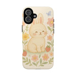 Fluffy Bunny Garden iPhone Case with MagSafe - Shamo's