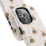 Funda para iPhone con diseño de osito de peluche Dreamy Cloud y MagSafe